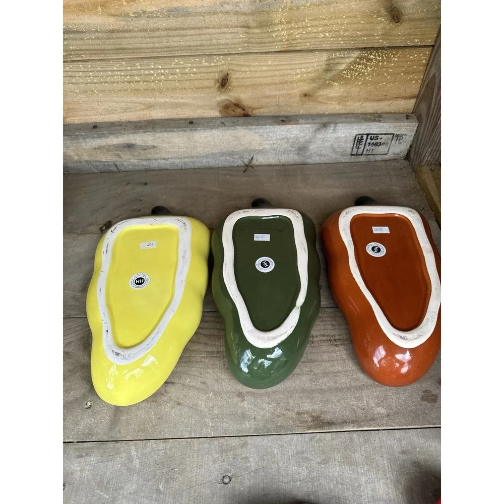 Vintage‎ Houston Harvest Bowl Mexican Fiesta Colorful Pepper Set Of 3